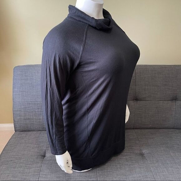 Soft Black Turtleneck Tunic - Picture 3 of 5